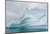 Icebergs drifting in the fjords of southern Greenland, Denmark-Martin Zwick-Mounted Photographic Print