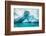 Icebergs Floating. Ices and Icebergs. Glacier-Oprea George-Framed Photographic Print