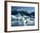 Icebergs Floating in Alsek Lake. Glacier Bay National Park, Ak.-Justin Bailie-Framed Premium Photographic Print