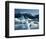 Icebergs Floating in Alsek Lake. Glacier Bay National Park, Ak.-Justin Bailie-Framed Photographic Print