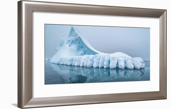 Icebergs floating in the Southern Ocean, Antarctic Peninsula, Antarctica-Panoramic Images-Framed Photographic Print