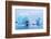 Icebergs floating on Jokulsarlon Glacial Lagoon, Iceland, Polar Regions-Miles Ertman-Framed Photographic Print