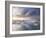 Icebergs Floating on the Jokulsarlon Glacial Lagoon at Sunset, Iceland, Polar Regions-Lee Frost-Framed Photographic Print