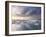 Icebergs Floating on the Jokulsarlon Glacial Lagoon at Sunset, Iceland, Polar Regions-Lee Frost-Framed Photographic Print