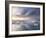 Icebergs Floating on the Jokulsarlon Glacial Lagoon at Sunset, Iceland, Polar Regions-Lee Frost-Framed Photographic Print