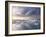 Icebergs Floating on the Jokulsarlon Glacial Lagoon at Sunset, Iceland, Polar Regions-Lee Frost-Framed Photographic Print