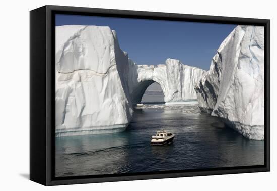 Icebergs in Disko Bay-Gabrielle and Michel Therin-Weise-Framed Premier Image Canvas