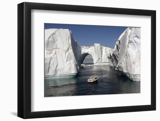 Icebergs in Disko Bay-Gabrielle and Michel Therin-Weise-Framed Photographic Print