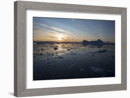 Icebergs in Greenland-Natalie Tepper-Framed Photographic Print