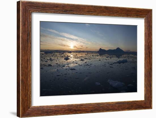 Icebergs in Greenland-Natalie Tepper-Framed Photographic Print