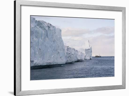 Icebergs in Ilulissat Icefjord, Greenland, Denmark, Polar Regions-Sergio Pitamitz-Framed Photographic Print