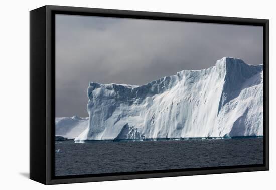 Icebergs in Ilulissat Icefjord, Greenland, Denmark, Polar Regions-Sergio Pitamitz-Framed Premier Image Canvas