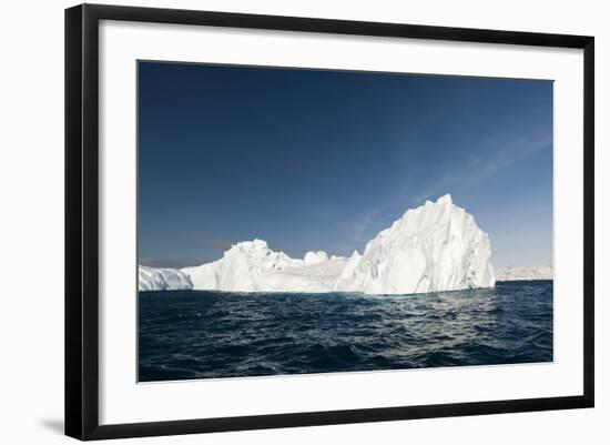 Icebergs in Ilulissat Icefjord, Greenland, Denmark, Polar Regions-Sergio Pitamitz-Framed Photographic Print