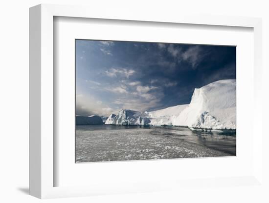 Icebergs in Ilulissat Icefjord, Greenland, Denmark, Polar Regions-Sergio Pitamitz-Framed Photographic Print