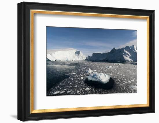 Icebergs in Ilulissat Icefjord, Greenland, Denmark, Polar Regions-Sergio Pitamitz-Framed Photographic Print