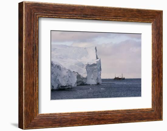 Icebergs in Ilulissat Icefjord, Greenland, Denmark, Polar Regions-Sergio Pitamitz-Framed Photographic Print