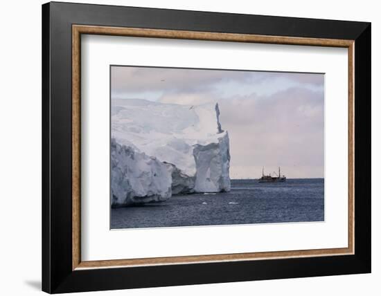 Icebergs in Ilulissat Icefjord, Greenland, Denmark, Polar Regions-Sergio Pitamitz-Framed Photographic Print