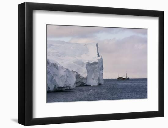 Icebergs in Ilulissat Icefjord, Greenland, Denmark, Polar Regions-Sergio Pitamitz-Framed Photographic Print