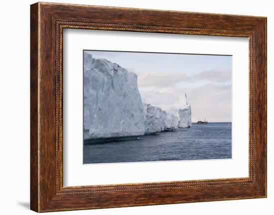 Icebergs in Ilulissat Icefjord, Greenland, Denmark, Polar Regions-Sergio Pitamitz-Framed Photographic Print