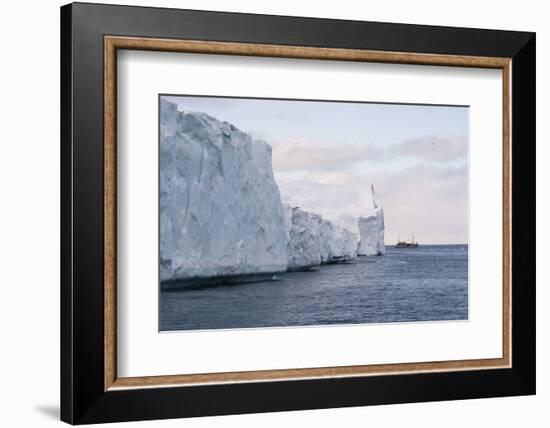 Icebergs in Ilulissat Icefjord, Greenland, Denmark, Polar Regions-Sergio Pitamitz-Framed Photographic Print