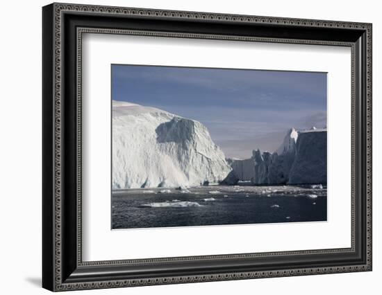 Icebergs in Ilulissat Icefjord, Greenland, Denmark, Polar Regions-Sergio Pitamitz-Framed Photographic Print