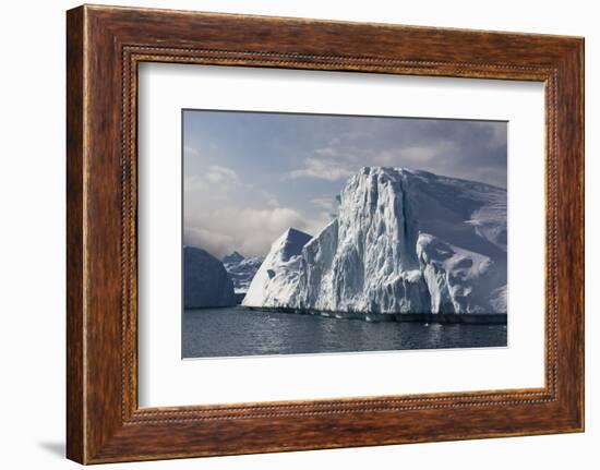 Icebergs in Ilulissat Icefjord, Greenland, Denmark, Polar Regions-Sergio Pitamitz-Framed Photographic Print