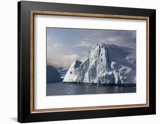 Icebergs in Ilulissat Icefjord, Greenland, Denmark, Polar Regions-Sergio Pitamitz-Framed Photographic Print