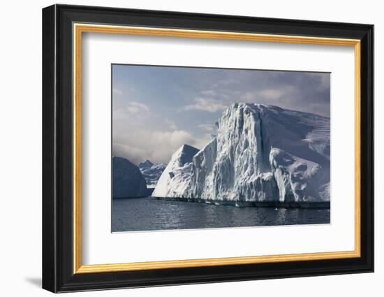 Icebergs in Ilulissat Icefjord, Greenland, Denmark, Polar Regions-Sergio Pitamitz-Framed Photographic Print