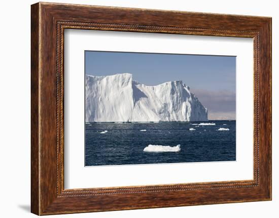 Icebergs in Ilulissat Icefjord, Greenland, Denmark, Polar Regions-Sergio Pitamitz-Framed Photographic Print