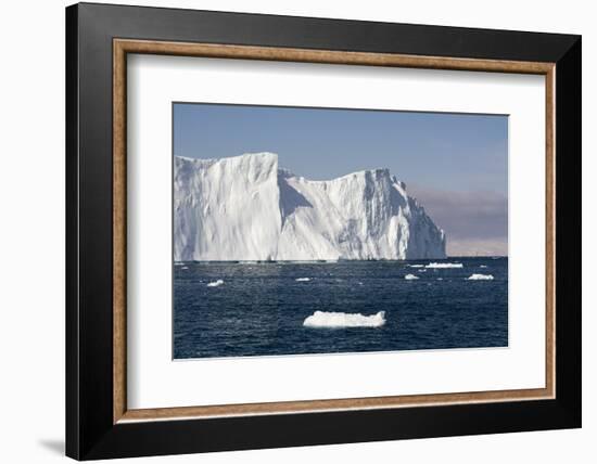 Icebergs in Ilulissat Icefjord, Greenland, Denmark, Polar Regions-Sergio Pitamitz-Framed Photographic Print