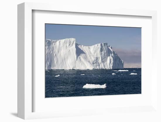 Icebergs in Ilulissat Icefjord, Greenland, Denmark, Polar Regions-Sergio Pitamitz-Framed Photographic Print