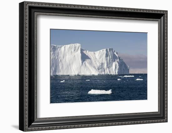 Icebergs in Ilulissat Icefjord, Greenland, Denmark, Polar Regions-Sergio Pitamitz-Framed Photographic Print