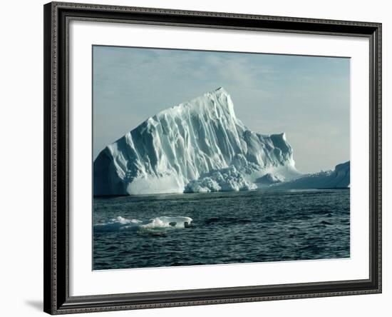 Icebergs in Jones Sound-Brian A. Vikander-Framed Photographic Print