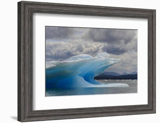 Icebergs in Laguna San Rafael, Laguna San Rafael NP, Aysen, Chile-Fredrik Norrsell-Framed Photographic Print