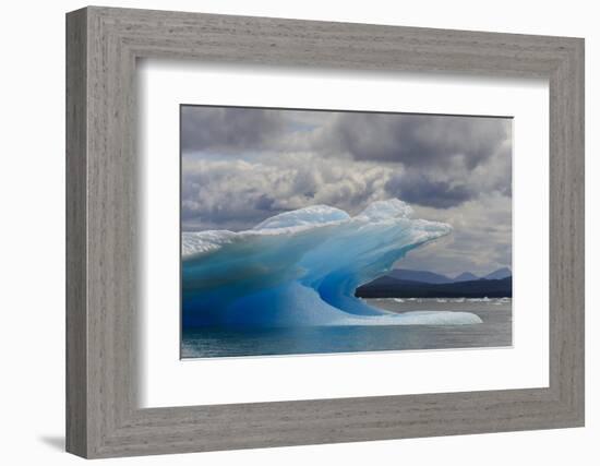 Icebergs in Laguna San Rafael, Laguna San Rafael NP, Aysen, Chile-Fredrik Norrsell-Framed Photographic Print