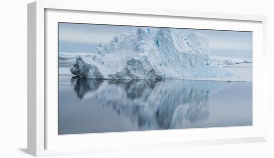 Icebergs in the Southern Ocean, Antarctic Peninsula, Antarctica-Panoramic Images-Framed Photographic Print