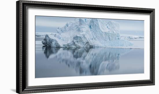 Icebergs in the Southern Ocean, Antarctic Peninsula, Antarctica-Panoramic Images-Framed Photographic Print