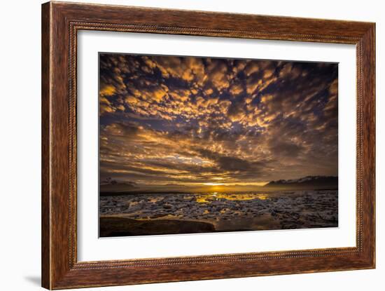 Icebergs-Jokulsarlon Glacial Lagoon, Breidamerkurjokull Glacier, Vatnajokull Ice Cap, Iceland-Ragnar Th Sigurdsson-Framed Photographic Print