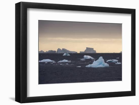 Icebergs, Lemaire Channel, Antarctica, Polar Regions-Sergio Pitamitz-Framed Photographic Print