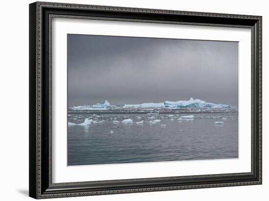 Icebergs Neko Harbour, Antarctica-Albert Knapp-Framed Photographic Print