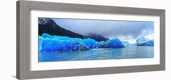 Icebergs of Upsala Glacier, Southern Patagonian Ice Field, Los Glaciares National Park-null-Framed Photographic Print