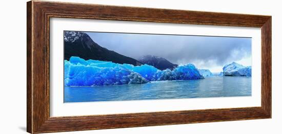 Icebergs of Upsala Glacier, Southern Patagonian Ice Field, Los Glaciares National Park-null-Framed Photographic Print