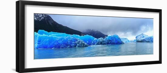 Icebergs of Upsala Glacier, Southern Patagonian Ice Field, Los Glaciares National Park-null-Framed Photographic Print