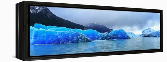 Icebergs of Upsala Glacier, Southern Patagonian Ice Field, Los Glaciares National Park-null-Framed Premier Image Canvas