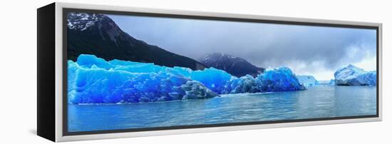 Icebergs of Upsala Glacier, Southern Patagonian Ice Field, Los Glaciares National Park-null-Framed Premier Image Canvas