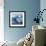 Icebergs Reflected in Water-null-Framed Photographic Print displayed on a wall