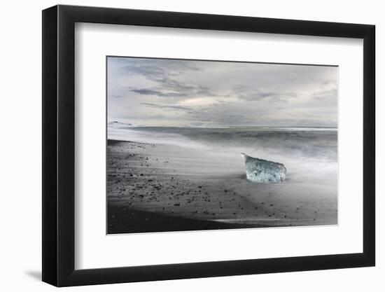 Icebergs , the Vatnajokull National Park, Iceland-Martin Zwick-Framed Photographic Print