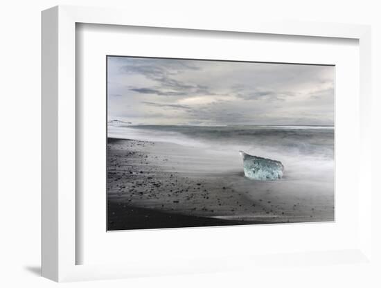 Icebergs , the Vatnajokull National Park, Iceland-Martin Zwick-Framed Photographic Print