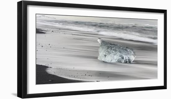 Icebergs , the Vatnajokull National Park, Iceland-Martin Zwick-Framed Photographic Print