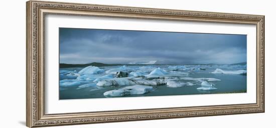 Icebergs-Chris Madeley-Framed Photographic Print